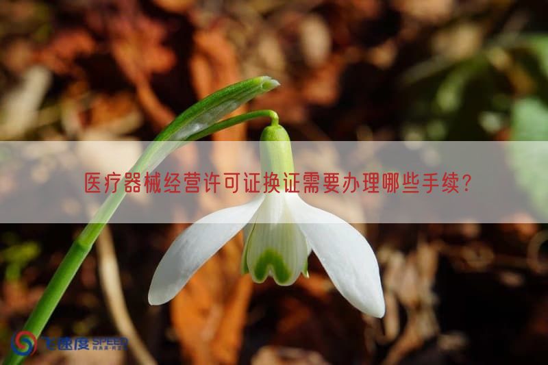 医疗器械经营许可证换证需要办理哪些手续？