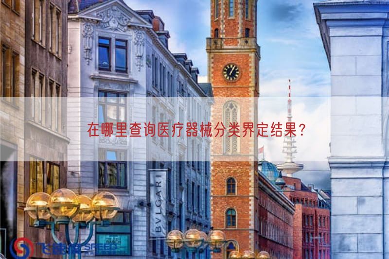 在哪里查询医疗器械分类界定结果？