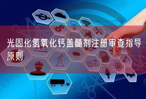 光固化氢氧化钙盖髓剂注册审查指导原则