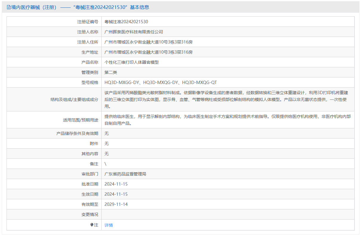 第二类医疗器械个性化3D打印骨科手术模型注册办理流程及步骤周期指南
