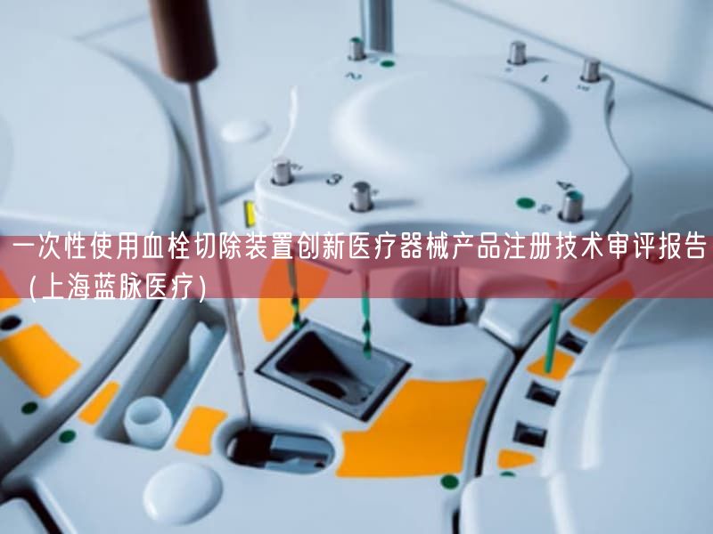 一次性使用血栓切除装置创新医疗器械产品注册技术审评报告（上海蓝脉医疗）