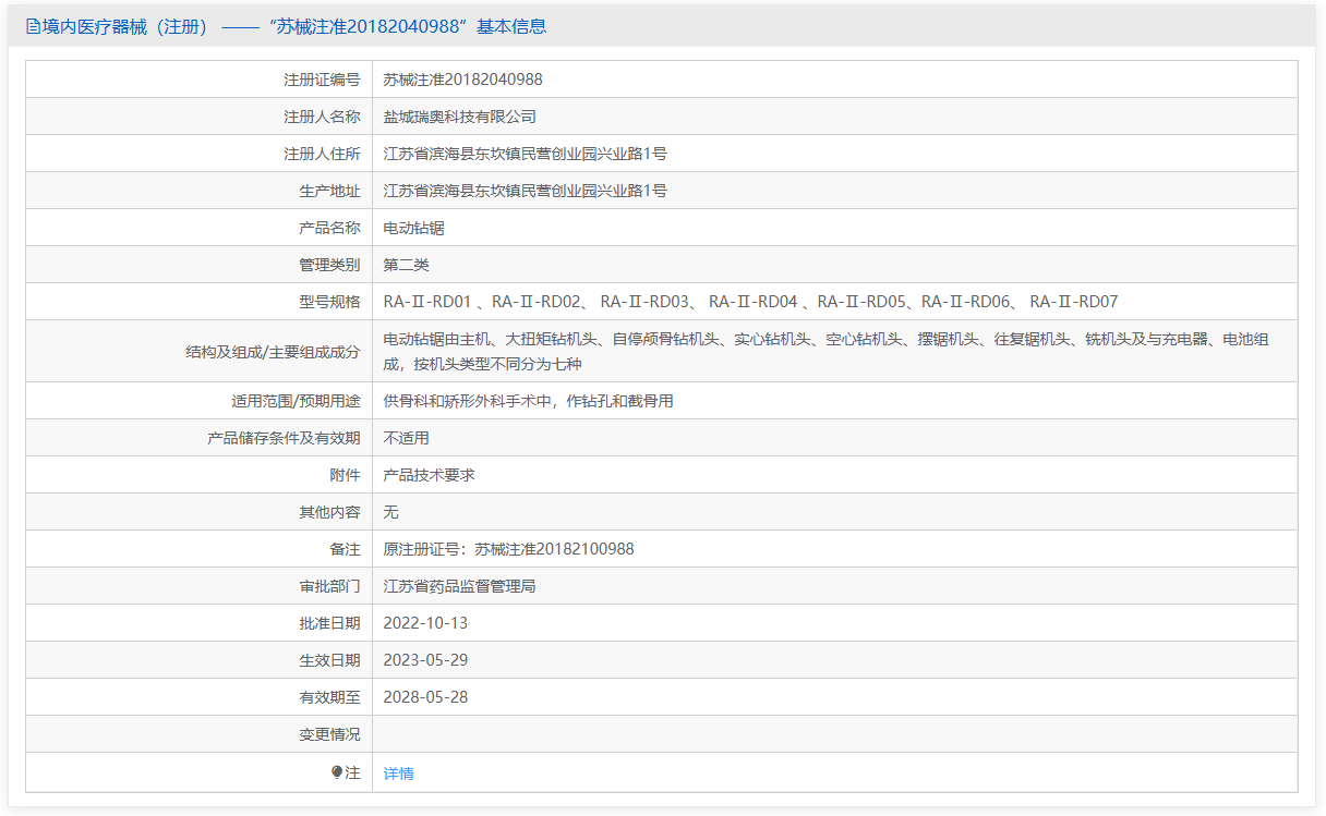 第二类医疗器械定向钻颅仪注册办理流程及步骤周期指南
