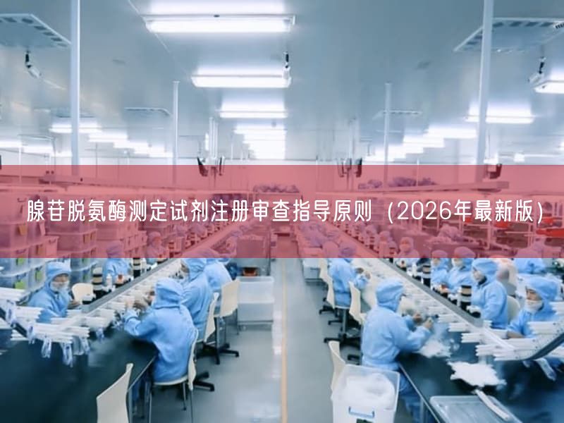 腺苷脱氨酶测定试剂注册审查指导原则（2026年最新版）