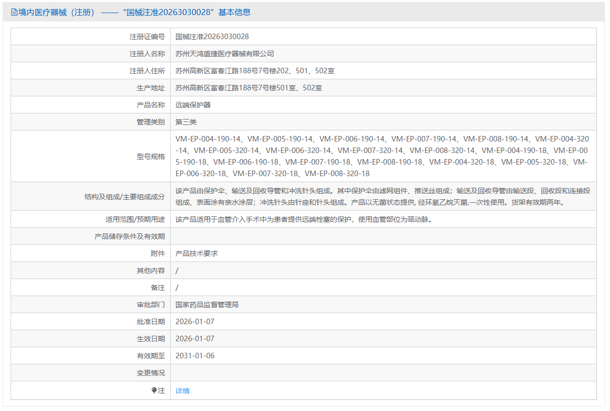 第三类医疗器械远端保护器注册办理流程及步骤周期指南
